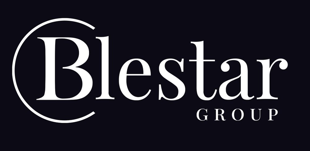 Logotipo de Blestar Group resultante del rebranding